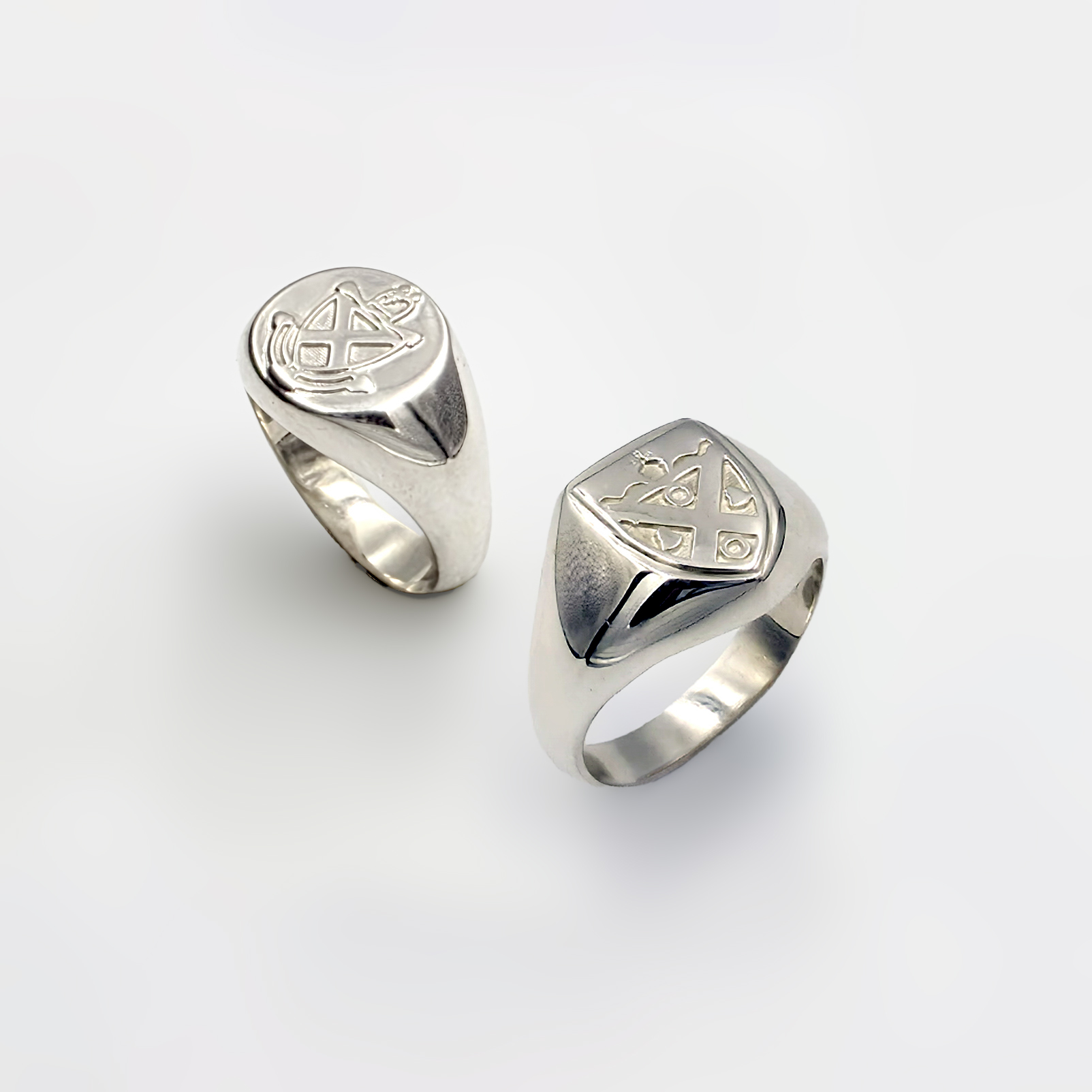 Official St Andrew's College signet ring collection by ASMBLY